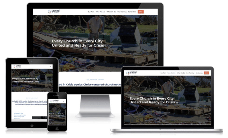 Crisis response website